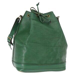 Authentic LOUIS VUITTON Epi Noe Shoulder Bag Green M44004 LV